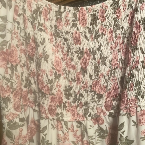 4X floral dress nice summer dress - Picture 2 of 5